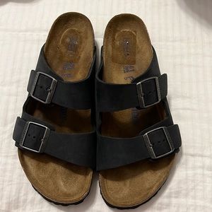 Birkenstock soft footbed slides size 41 womens
